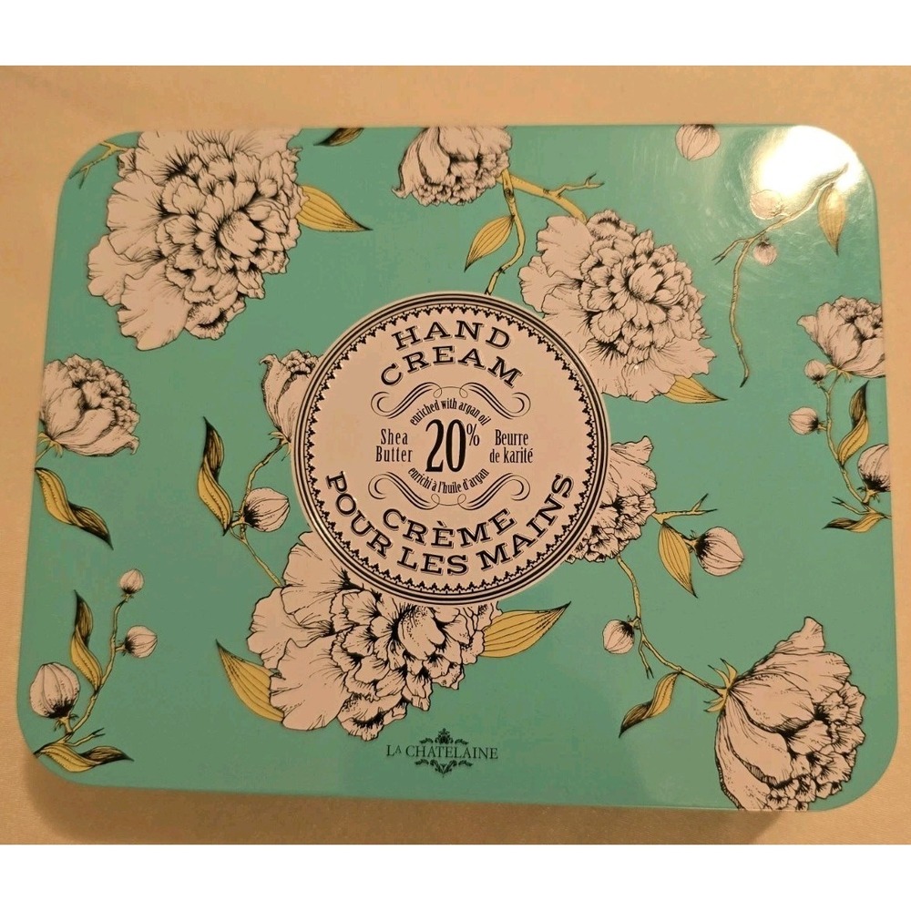 New La CHATELAINE Hand Cream Set Of 3 Gardenia, White Grapefruit ,Citrus Fizz